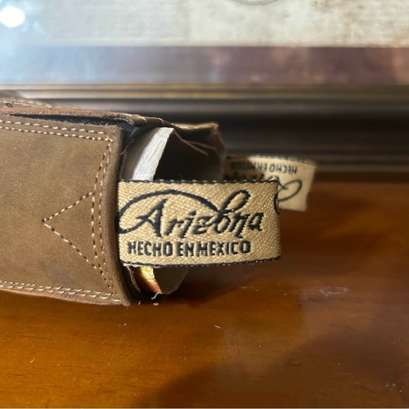 Womens Light Brown Chelsea Ankle Mid Boots Leather Western Dress Botas Vaquera - Picture 4 of 5